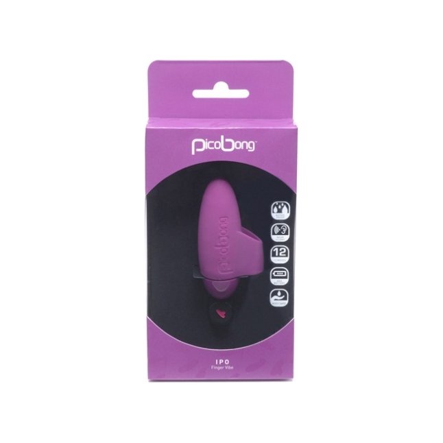 Фиолетовый вибратор на палец Finger Vibe IPO PURPLE (PicoBong). Фотография 3.