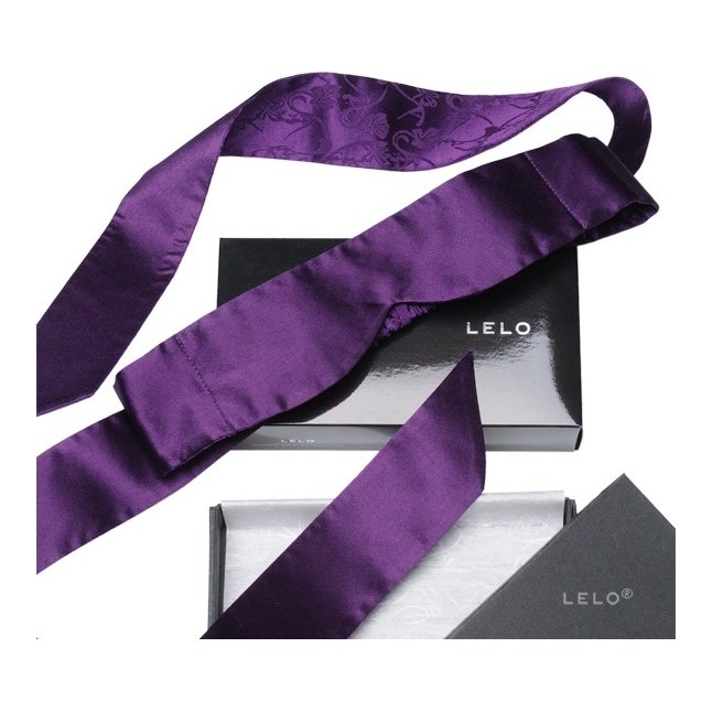 Фиолетовая шелковая маска Intima (LELO)