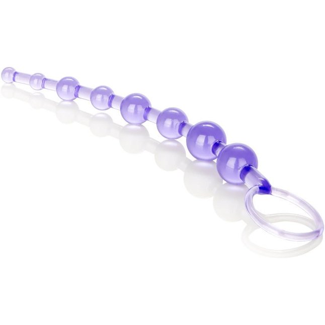 Фиолетовая анальная цепочка Shane s World Anal 101 Intro Beads - 21 см - Shane s World. Фотография 4.
