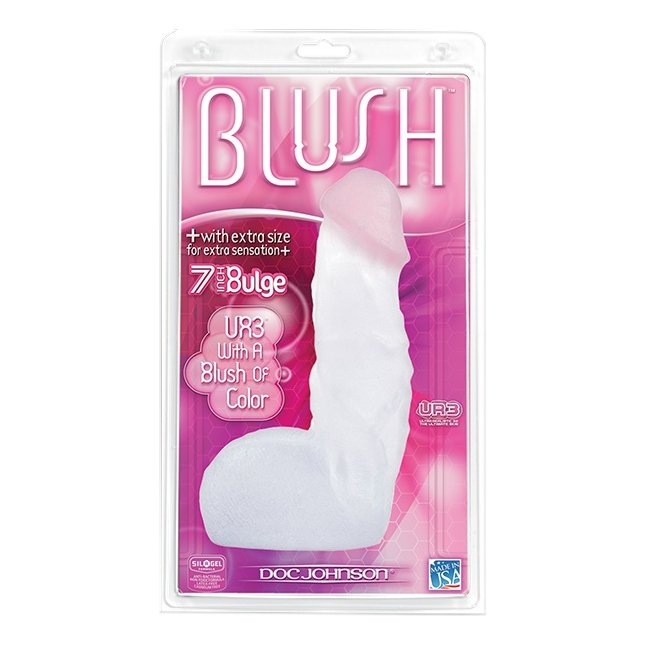 Большой пенис с мошонкой BLUSH из UR3 - 21 см - Blush. Фотография 2.