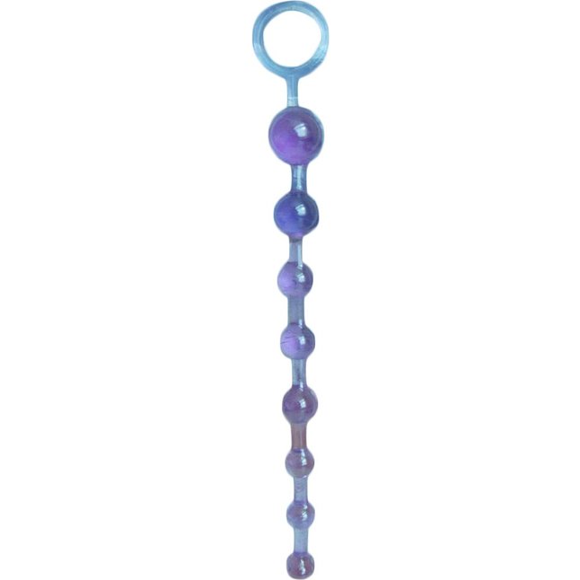 Фиолетовая анальная цепочка - 30 см