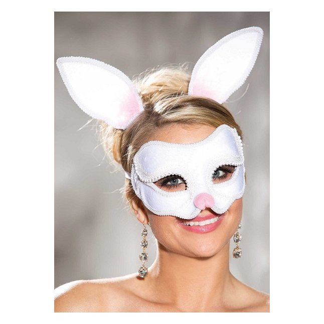 Карнавальная маска зайки и ободок с ушками - Holiday