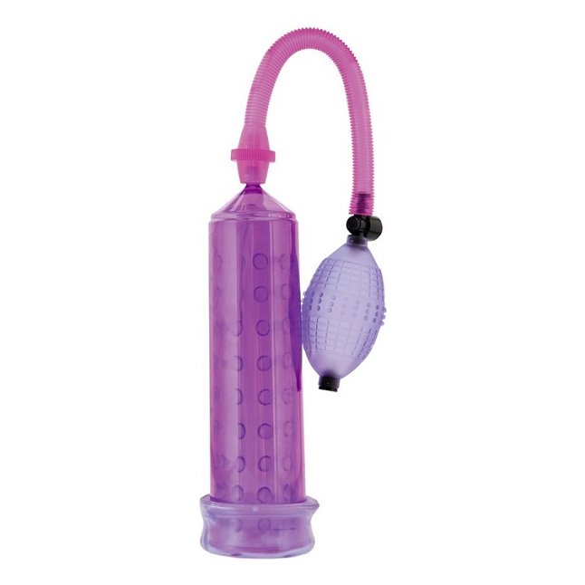 Фиолетовая вакуумная помпа с силиконовой вставкой
