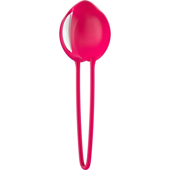 Красный вагинальный шарик Smartballs Uno. Фотография 2.