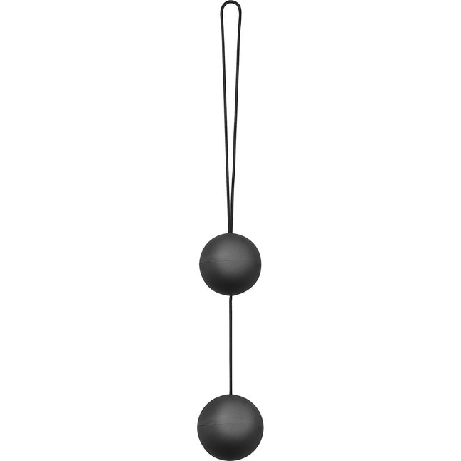 Чёрные анальные шарики Vibro Balls - Anal Fantasy Collection. Фотография 2.