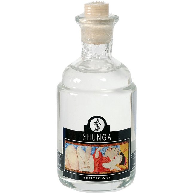 Возбуждающее массажное масло c ароматом ванили - 100 мл. Фотография 2.