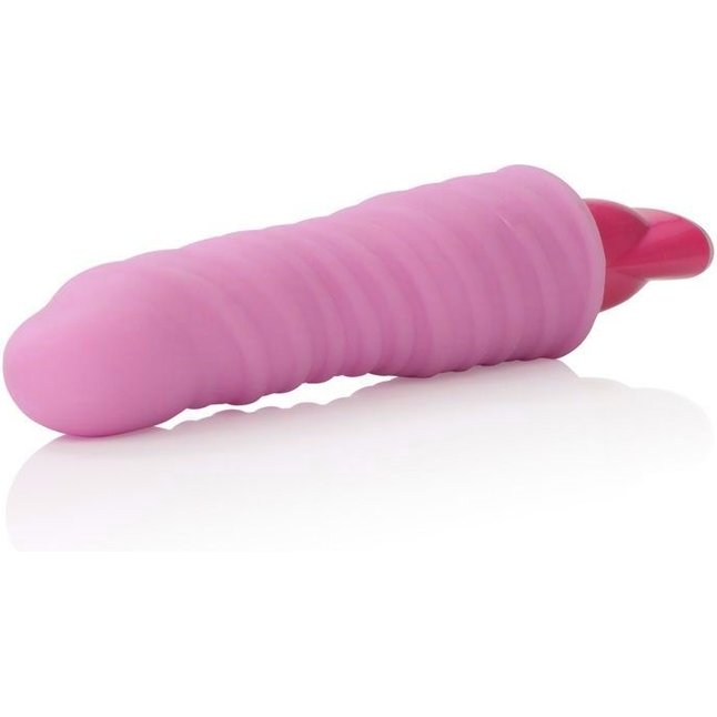 Розовый гнущийся вибромассажёр 10-Function Pleasure Bendie Vibes - 20 см - Pleasure Bendie. Фотография 3.