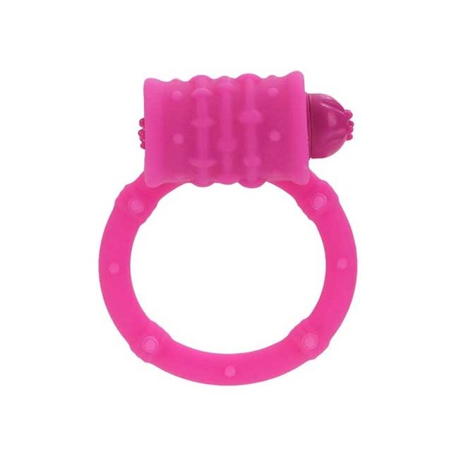 Розовое эрекционное кольцо Posh Silicone Vibro Rings - Posh
