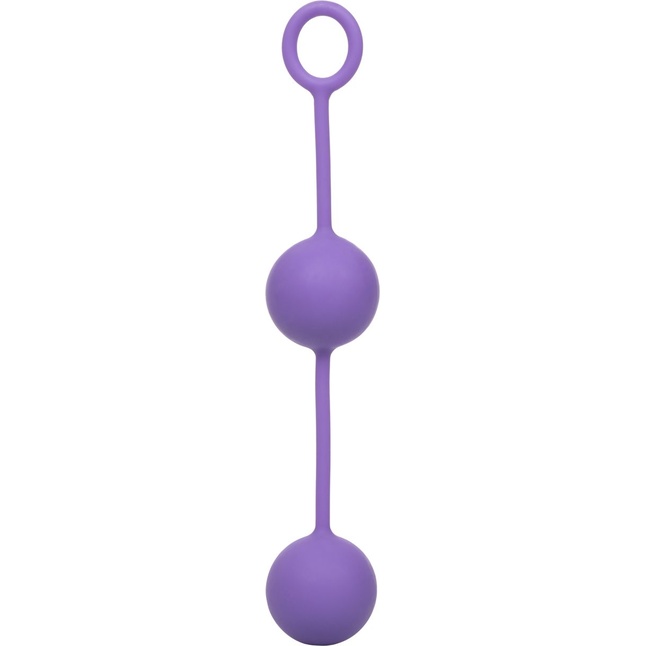 Фиолетовые вагинальные шарики Lia Love Balls - Lia