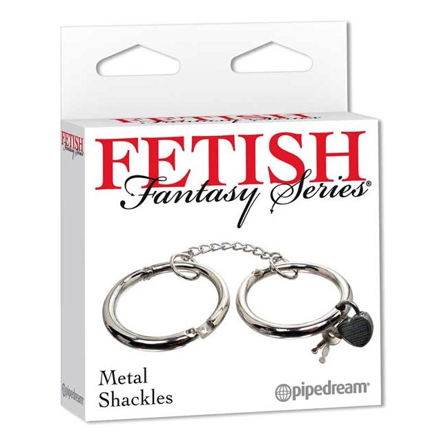 Металлические оковы на ноги Metal Shackles - Fetish Fantasy Series. Фотография 4.