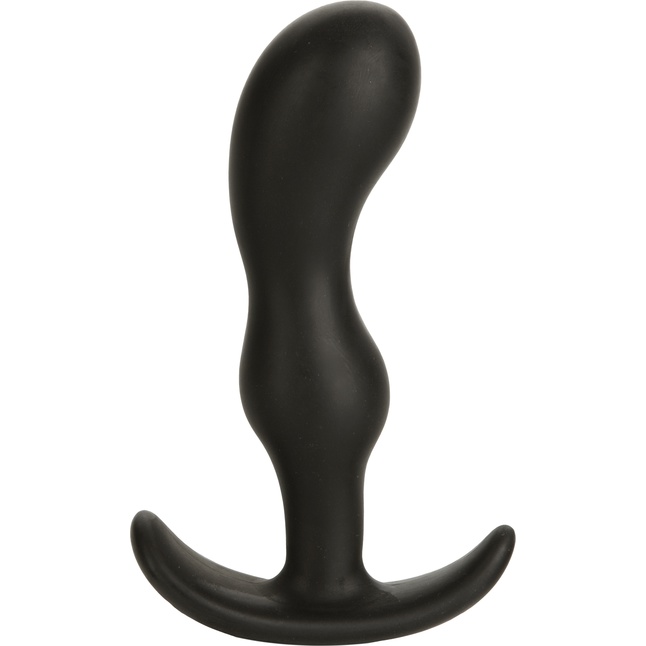Черная анальная пробка для ношения Mood Naughty 2 4.5 Silicone - 11,4 см - Mood