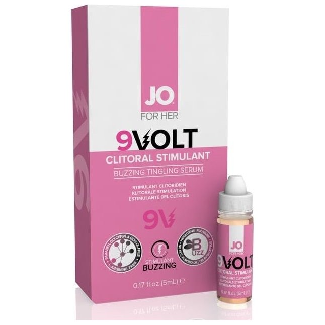 Возбуждающая сыворотка сильного действия JO Volt 9V - 5 мл - JO Volt