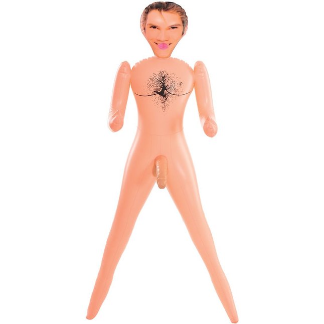 Надувная секс-кукла с фаллосом PDX Dollz Big Cock Brad - Pipedream Extreme Dollz. Фотография 2.