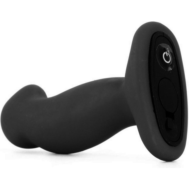 Анальный стимулятор Nexus G-Play Small Black с вибрацией - 7,4 см. Фотография 2.