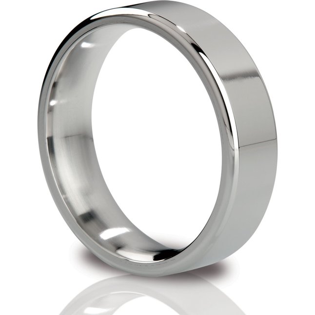 Стальное полированное эрекционное кольцо Duke - 5,5 см