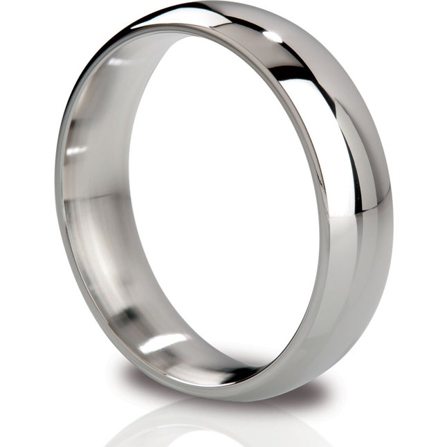 Стальное полированное эрекционное кольцо Earl - 4,8 см