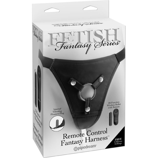Женские трусики для страпона Remote Control Fantasy Harness - Fetish Fantasy Harness Collection. Фотография 6.