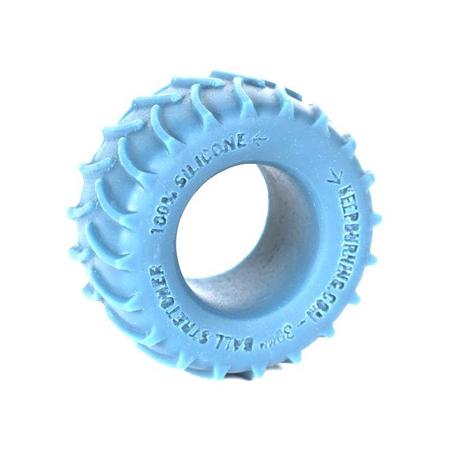 Голубое эрекционное кольцо в форме шины