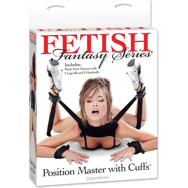 Фиксатор для рук и ног Position Master With Cuffs - Fetish Fantasy Series. Фотография 8.