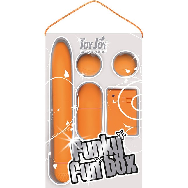 Набор оранжевых стимуляторов FUNKY FUN BOX - Funky. Фотография 2.