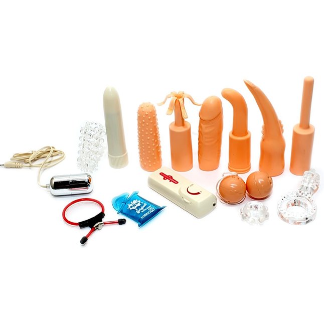 Эротический набор Sex Toy Kit для анально-вагинальной стимуляции. Фотография 2.
