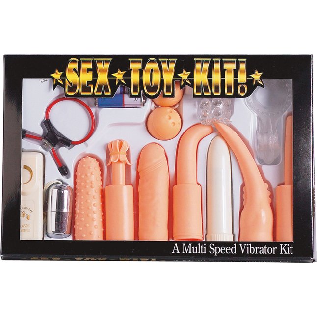 Эротический набор Sex Toy Kit для анально-вагинальной стимуляции