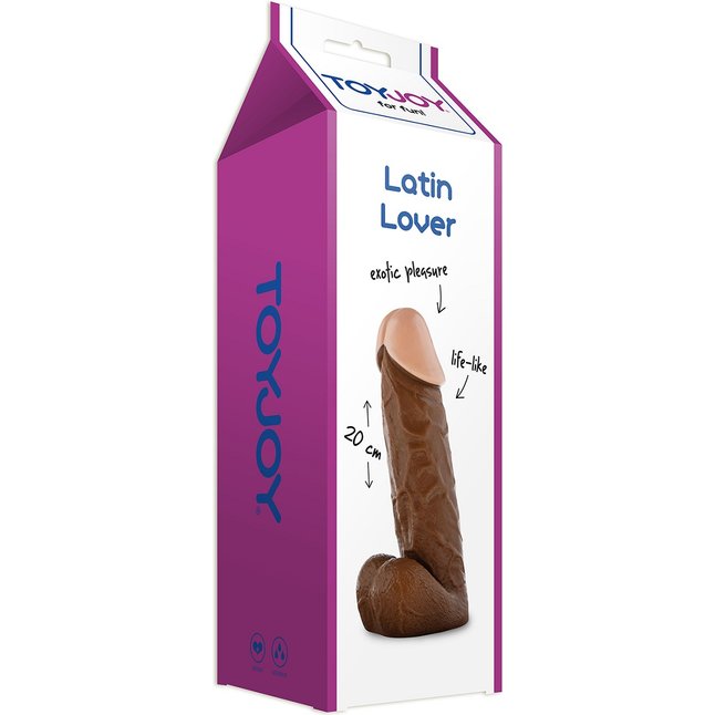 Фаллоимитатор LATIN LOVER DONG - 20 см - Classics. Фотография 2.