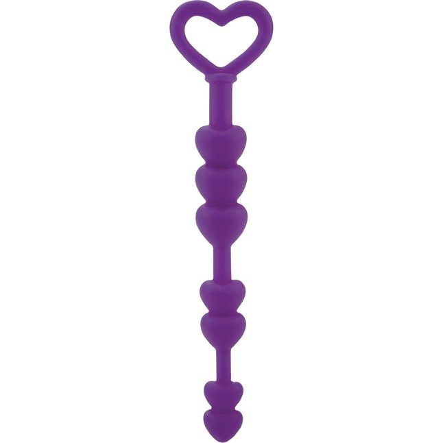 Анальная цепочка фиолетового цвета Lia Love Beads - Lia