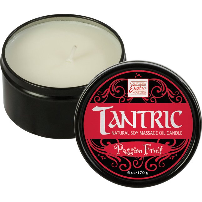 Массажная свеча Tantric Soy Candle - Passion Fruit - Tantric Collection