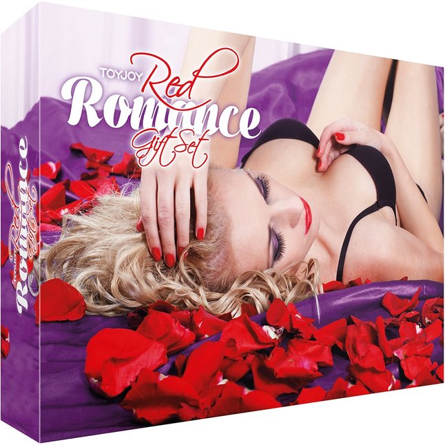 Подарочный набор секс-игрушек и аксессуаров RED ROMANCE GIFT SET - Just For You. Фотография 2.