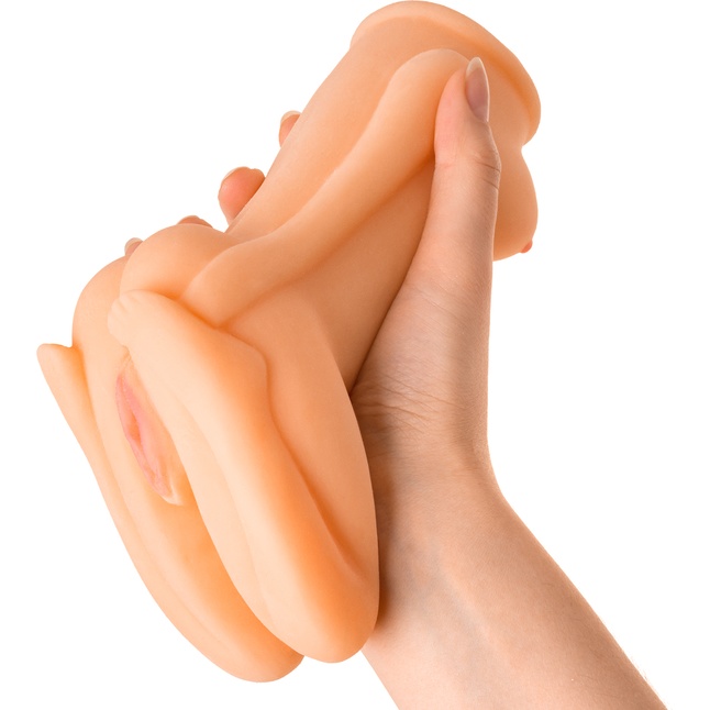 Фигурный мастурбатор в форме девушки с сжатыми ножками - Juicy Pussy. Фотография 5.
