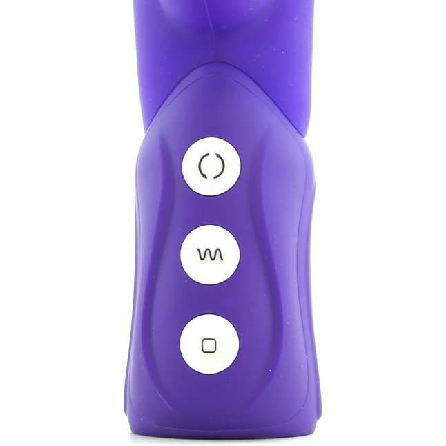 Фиолетовый хай-тек вибромассажер iVibe Select iRabbit - 26 см - IVibe Select. Фотография 6.