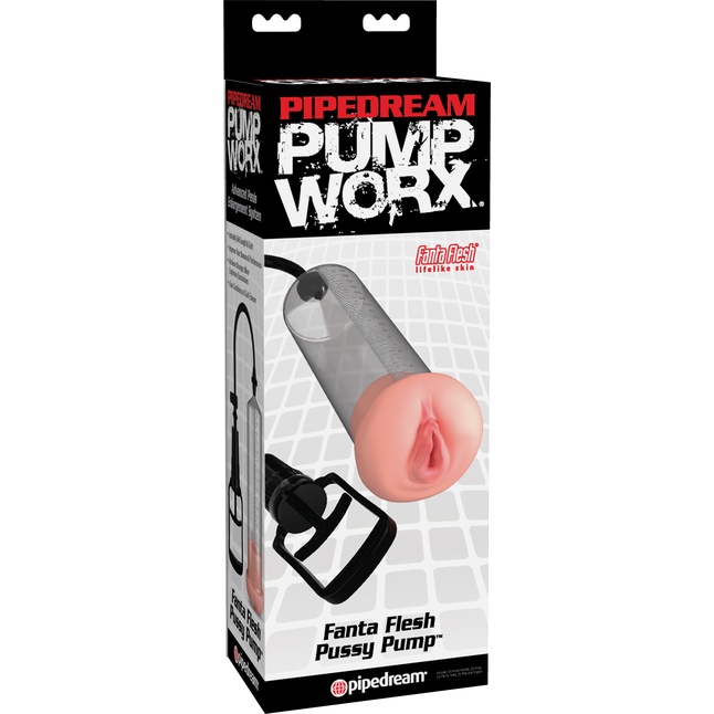 Вакуумная помпа PUMP WORX FANTA FLESH PUSSY PUMP - Pump Worx. Фотография 3.