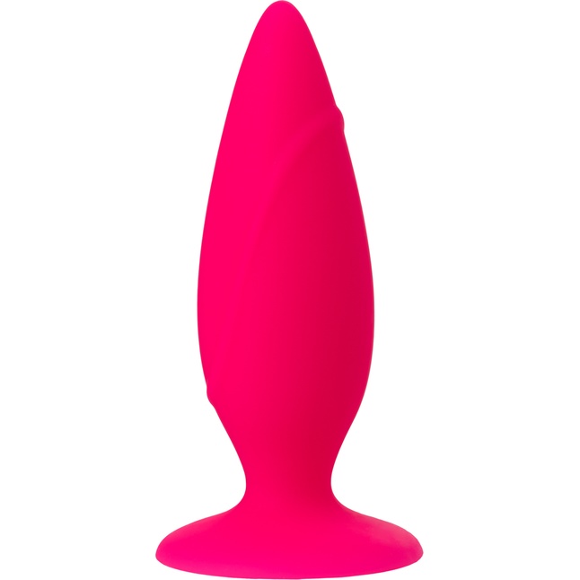 Розовая анальная втулка POPO Pleasure - 8,5 см. Фотография 5.