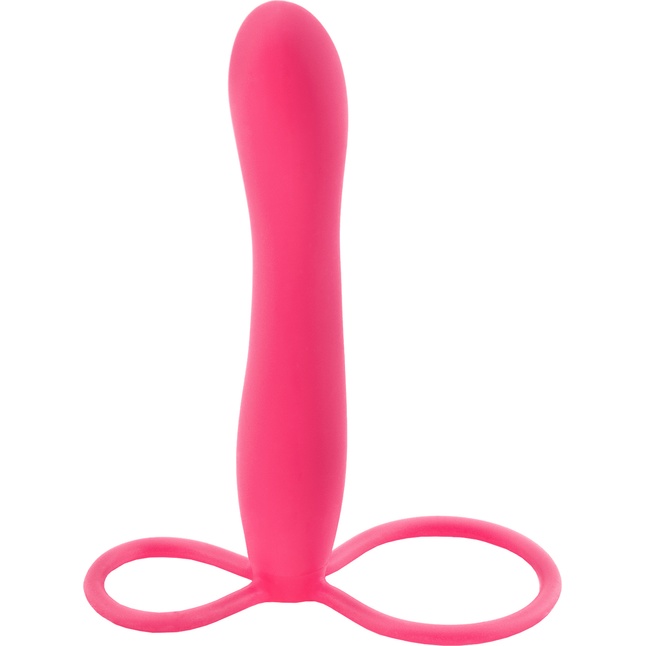 Розовая насадка на пенис POPO Pleasure для анальной стимуляции - 14,5 см