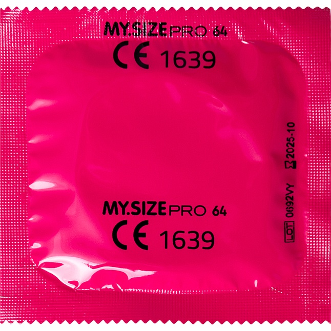 Презервативы MY.SIZE размер 64 - 10 шт. Фотография 7.