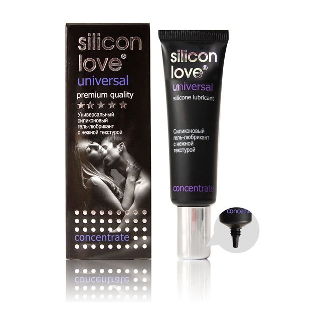 Гель-лубрикант на силиконовой основе Silicon Love universal - 30 гр - Серия Silicone Love