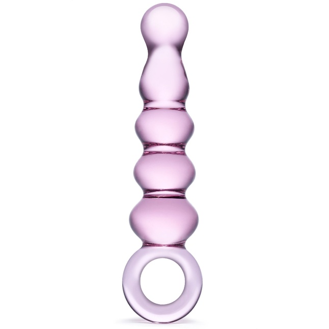 Анальный розовый жезл Quintessence Anal Slider - 18 см