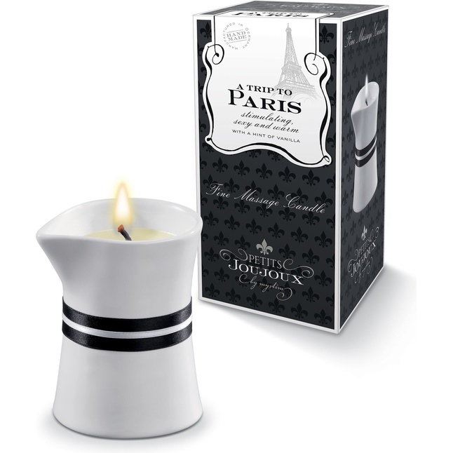 Массажное масло в виде малой свечи Petits Joujoux Paris с ароматом ванили и сандалового дерева - Petits JouJoux