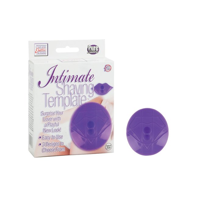Фиолетовый стайлер для интимной стрижки