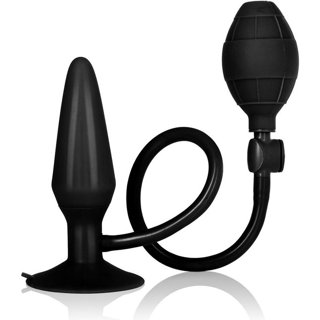 Чёрный анальный расширитель Booty Call Booty Pumper Medium - 11,5 см - Booty Call