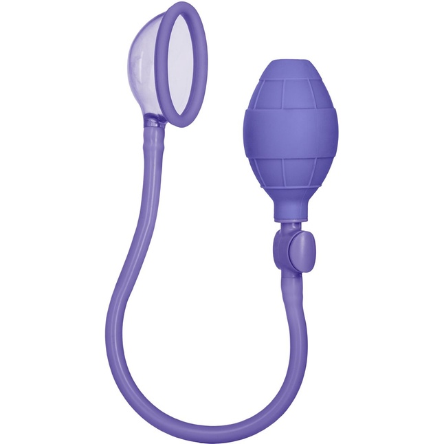 Фиолетовая помпа для клитора Mini Silicone Clitoral Pump - Clitoral Pumps