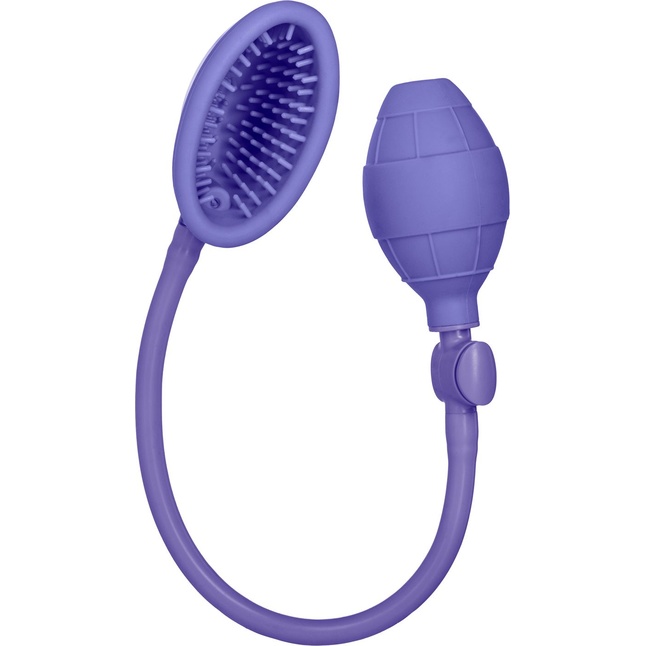 Фиолетовая помпа для клитора Silicone Clitoral Pump - Clitoral Pumps