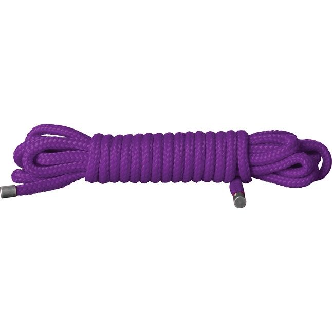 Фиолетовая веревка для бандажа Japanese rope - Ouch!