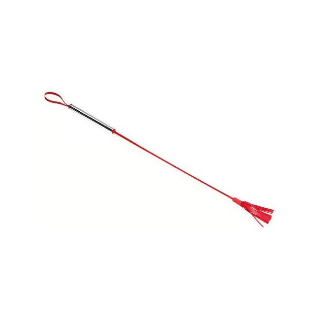 Красный латексный стек с лентами - 62 см - Passion Line