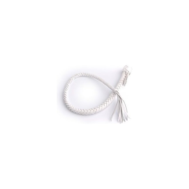 Белая плеть Змея - 60 см - BDSM accessories