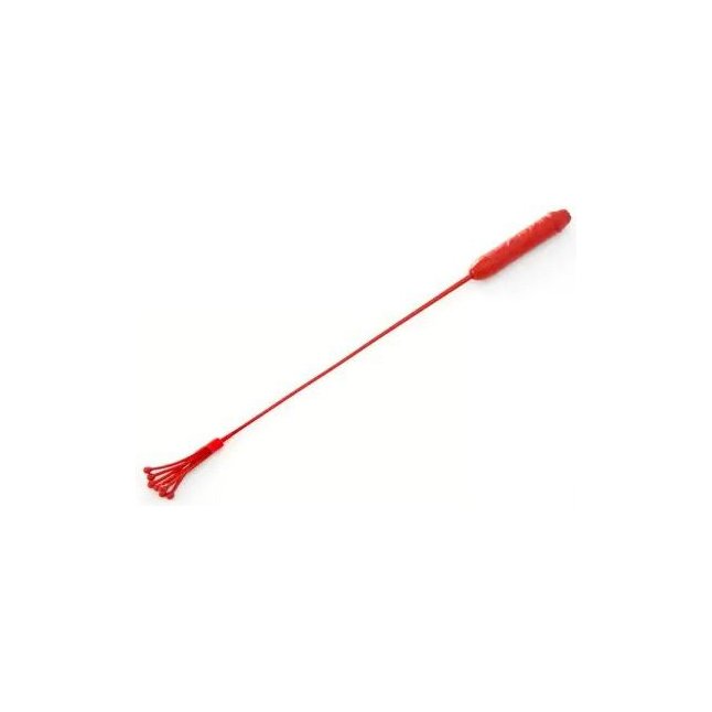 Красный стек с ручкой-фаллосом - 62 см - Passion Line