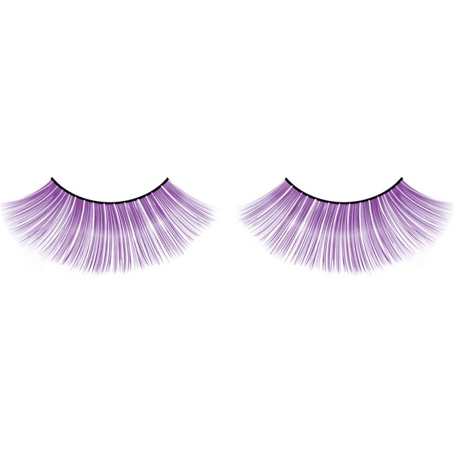 Длинные фиолетовые ресницы Deluxe - Eyelashes Collection