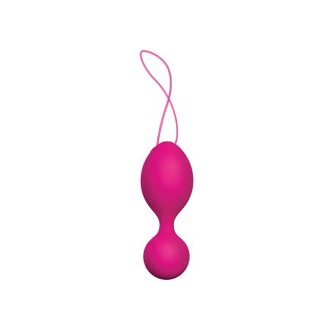 Розовые перезаряжаемые вагинальные шарики Swan Clutch с вибрацией - Swan. Фотография 3.