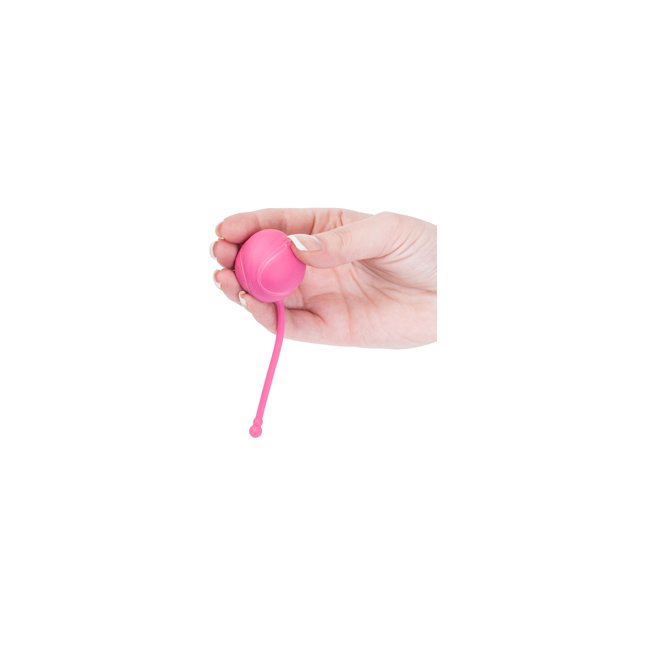 Розовый вагинальный шарик My Ball One - Kanikule basics. Фотография 2.